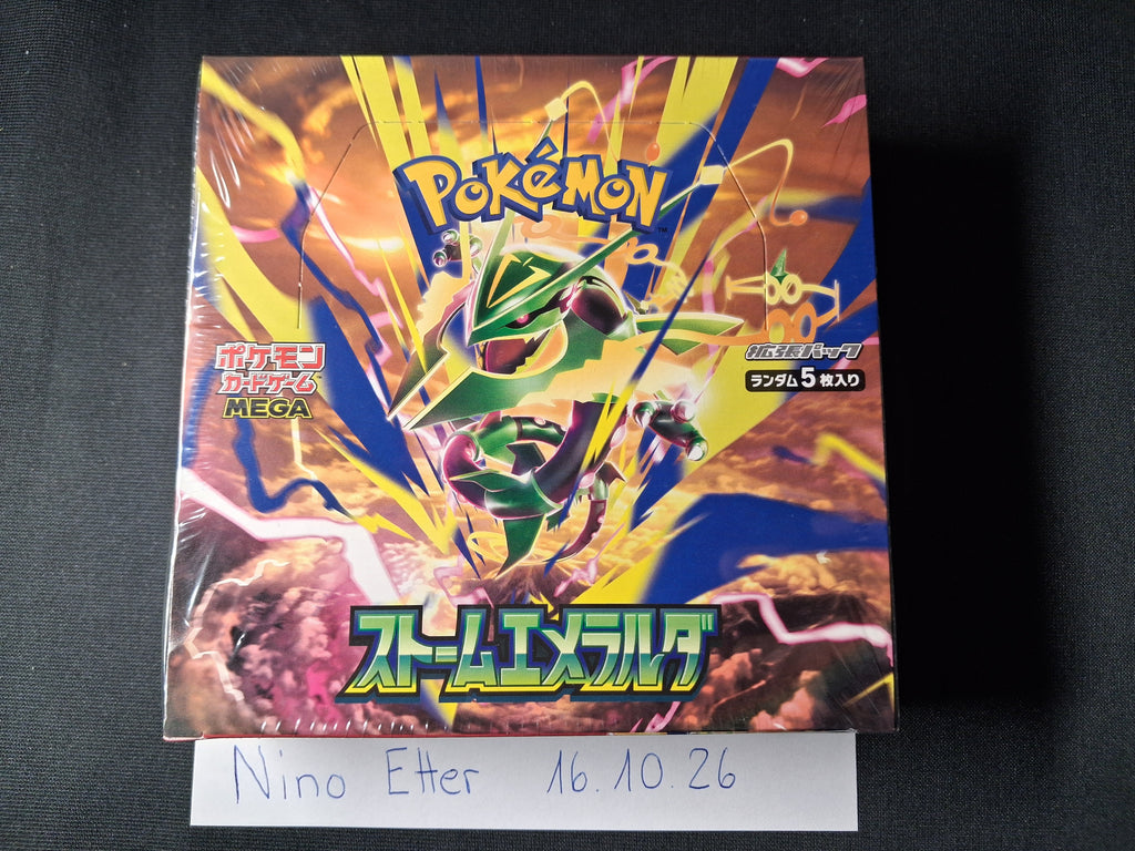 Pokémon TCG Storm Emeralda m6 JAPAN – Neu und versiegelt
