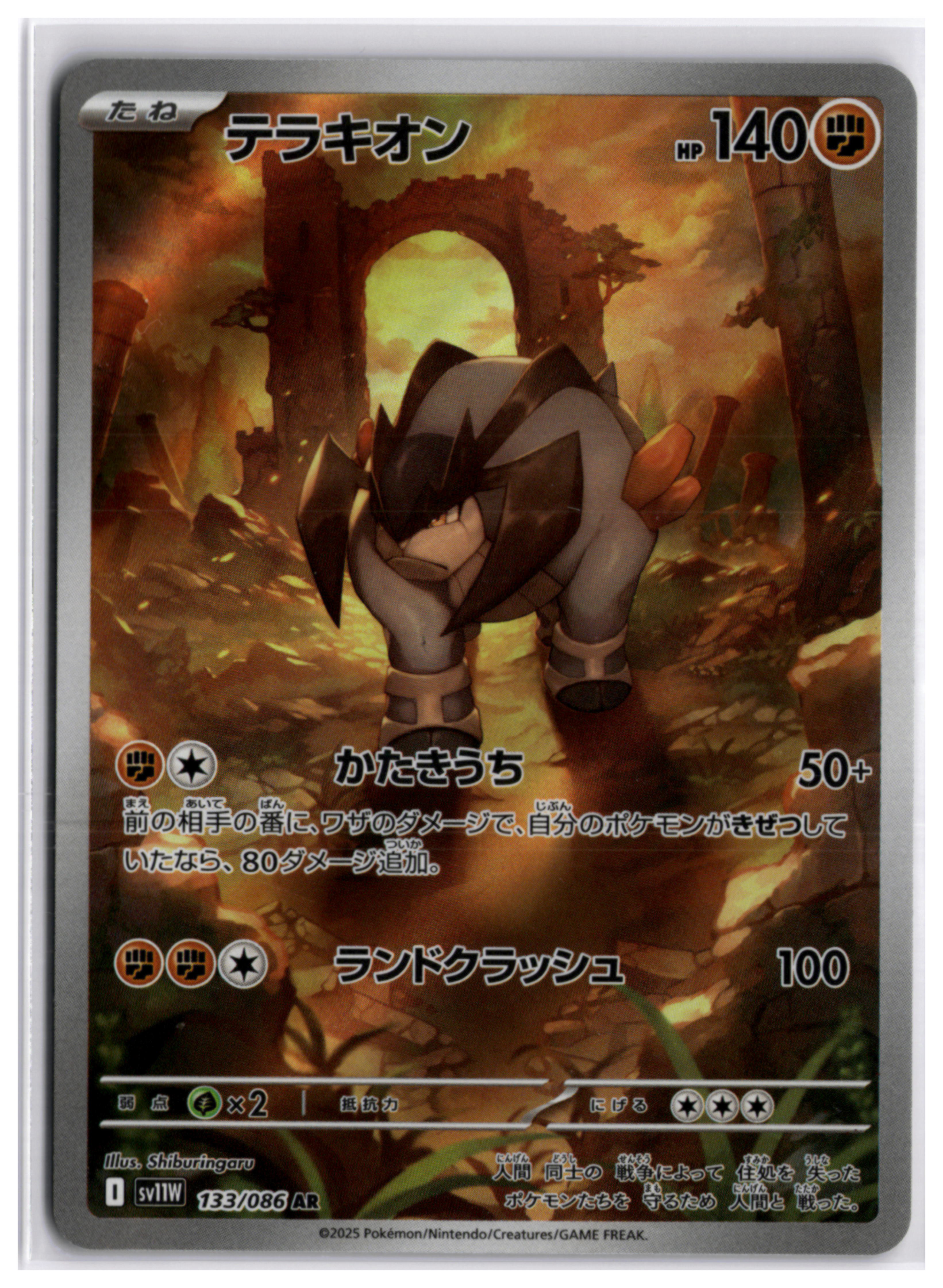 Terrakion (sv11W 133) AR LP