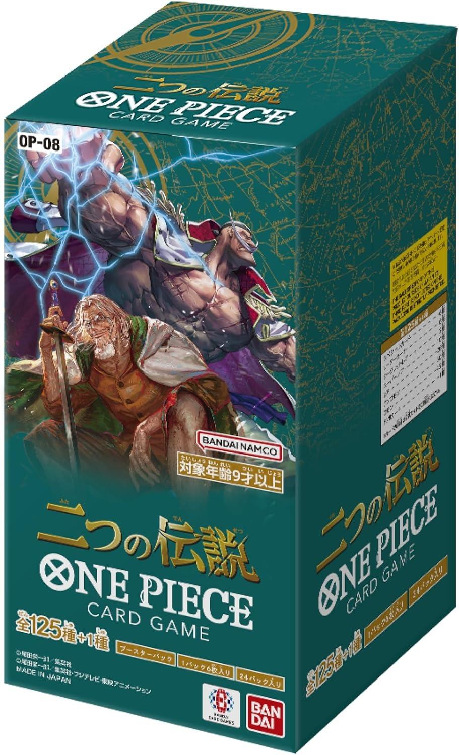 One Piece · Two Legends [OP-08] Boîte de boosters (JP)