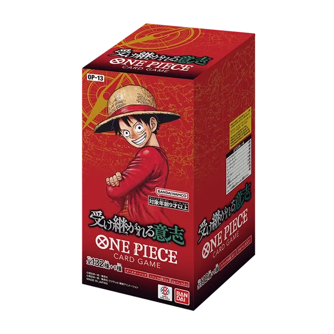 One Piece · Carrying on His Will [OP-13] Booster Box (JP)